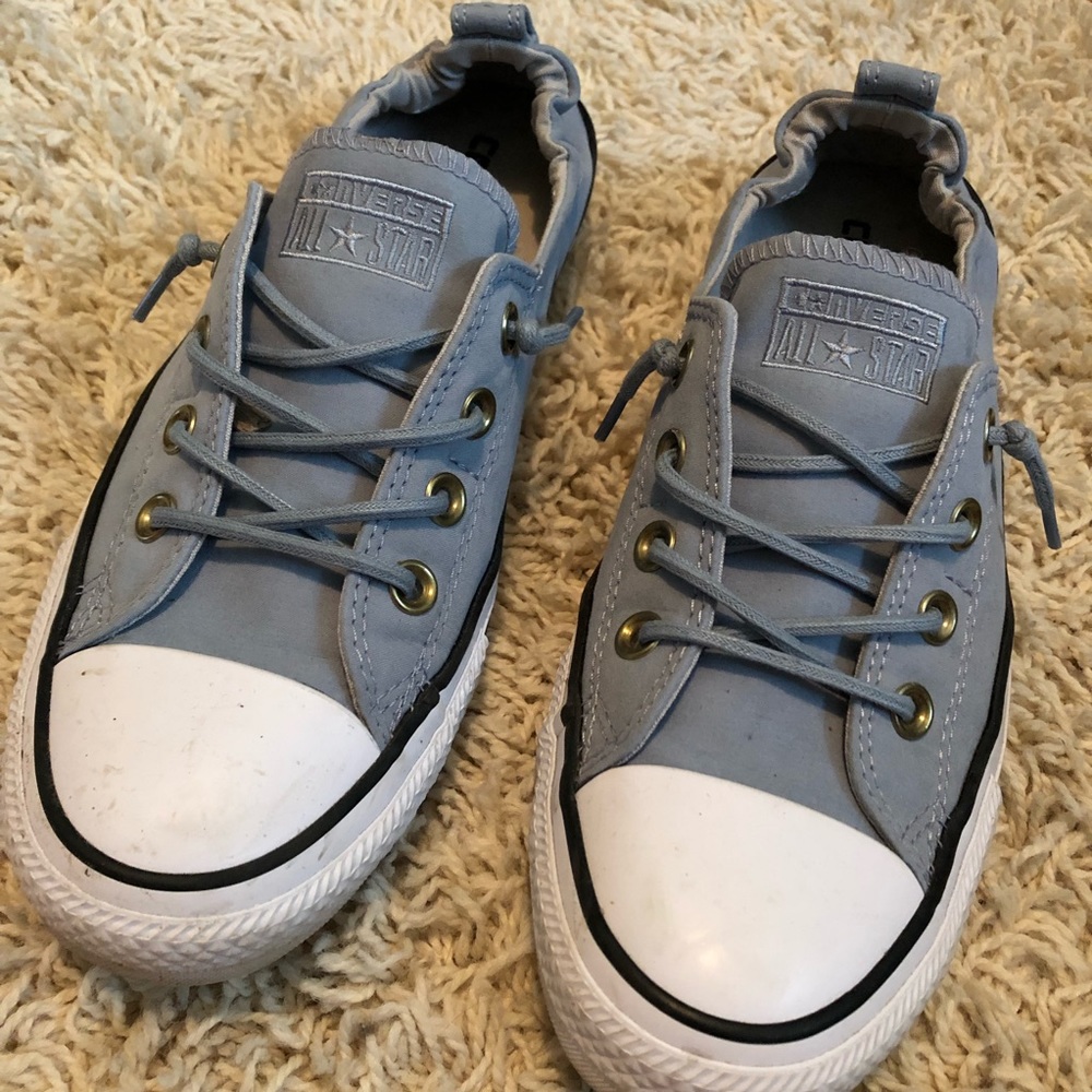 Baby Blue Converse